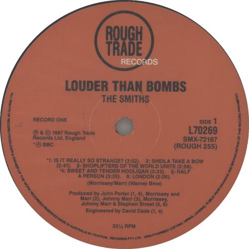 THE SMITHS LOUDER THAN BOMBS 2枚組みレコード The Smiths Louder Than Bombs - Remastered - Sealed UK 2-LP vinyl